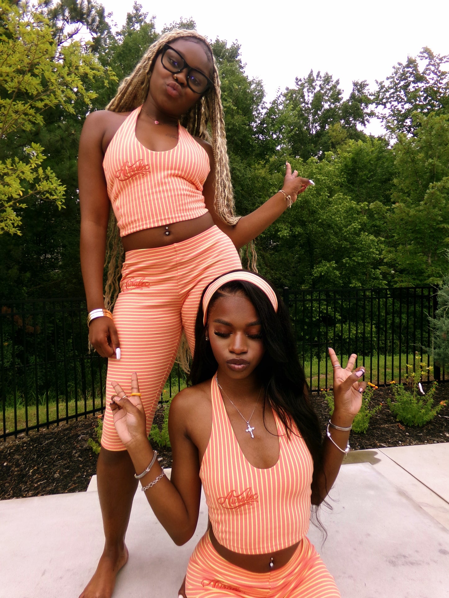 Daydream Set (Headband, Top & Capris)