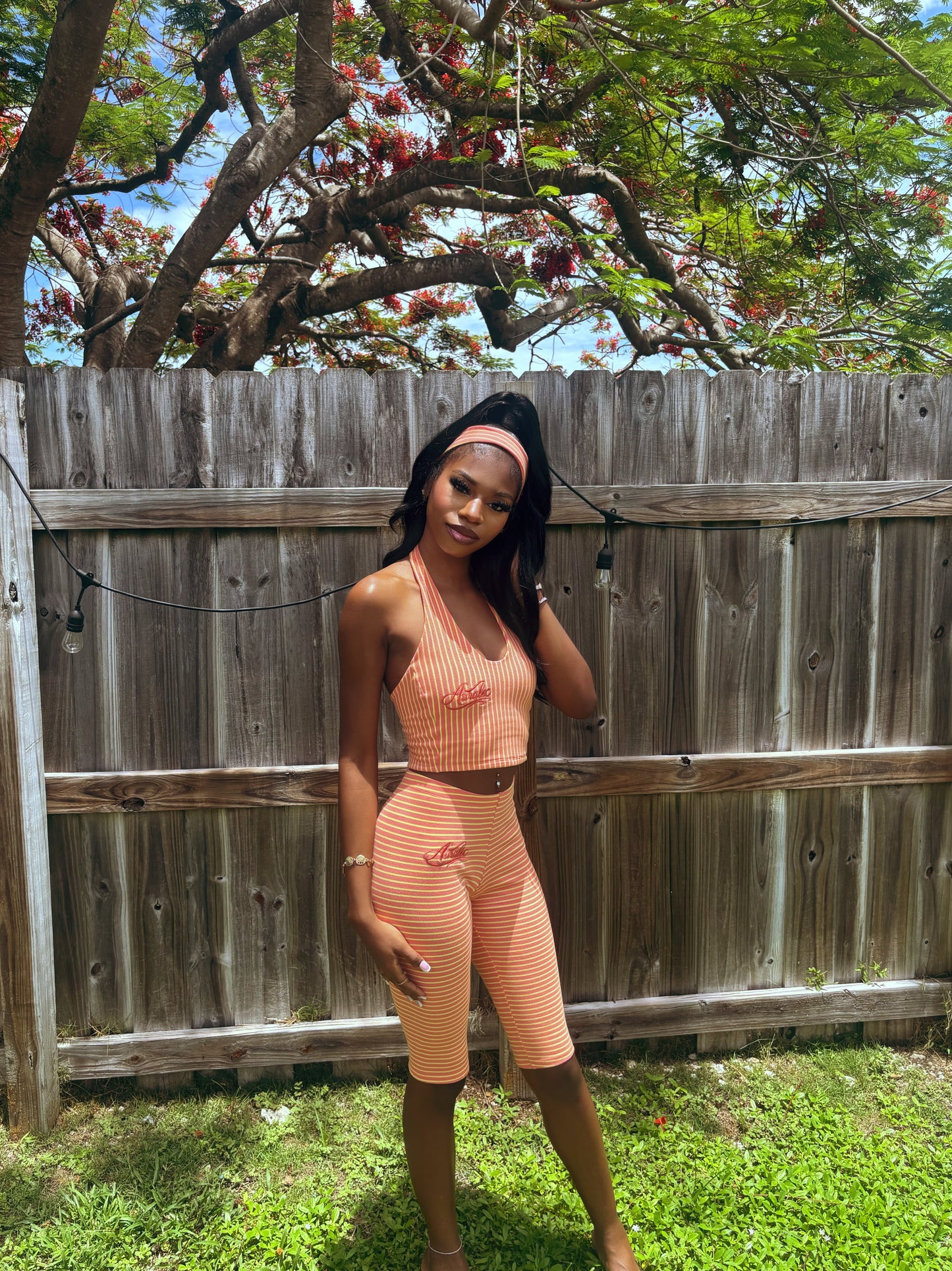 Daydream Set (Headband, Top & Capris)